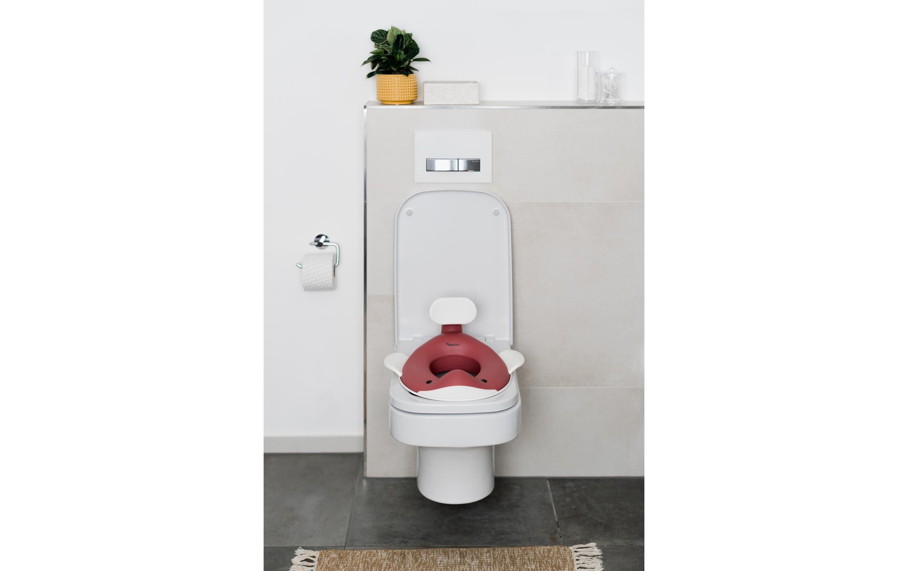 Kindsgut Toilettensitz Wal Altrosa