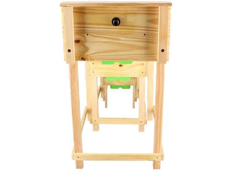 Esschert Design Wassertisch-Set Holz, 3-teilig