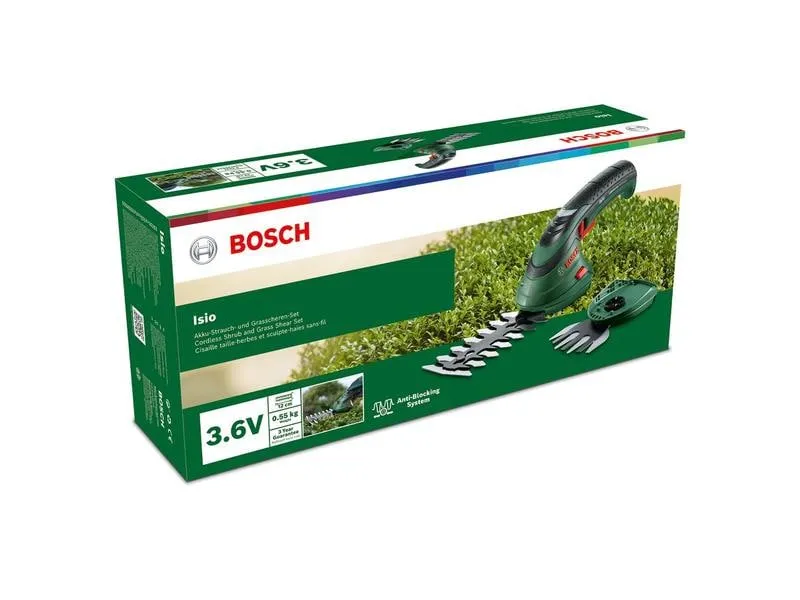 Bosch Akku-Grasschere Isio Kit, 1.5 Ah Bosch Akku-Grasschere Isio Kit, 1.5 Ah