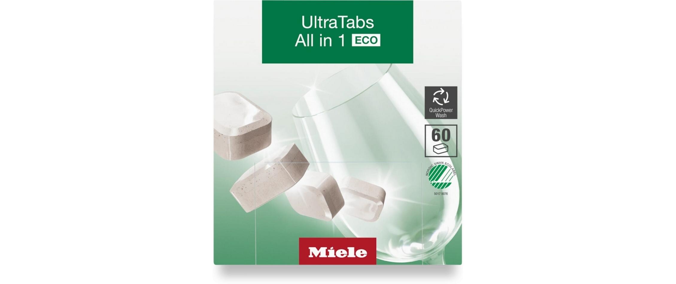 Miele Geschirrspültabs UltraTabs All in 1 ECO 60 Stück