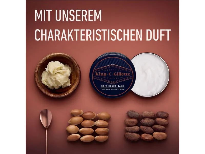 King C. Gillette Bartbalsam 100 ml1 Stück King C. Gillette Bartbalsam 100 ml1 Stück