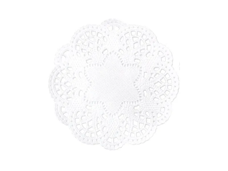 Demmler Dekountersetzer Barock 40 Stück, Weiss, 10 cm