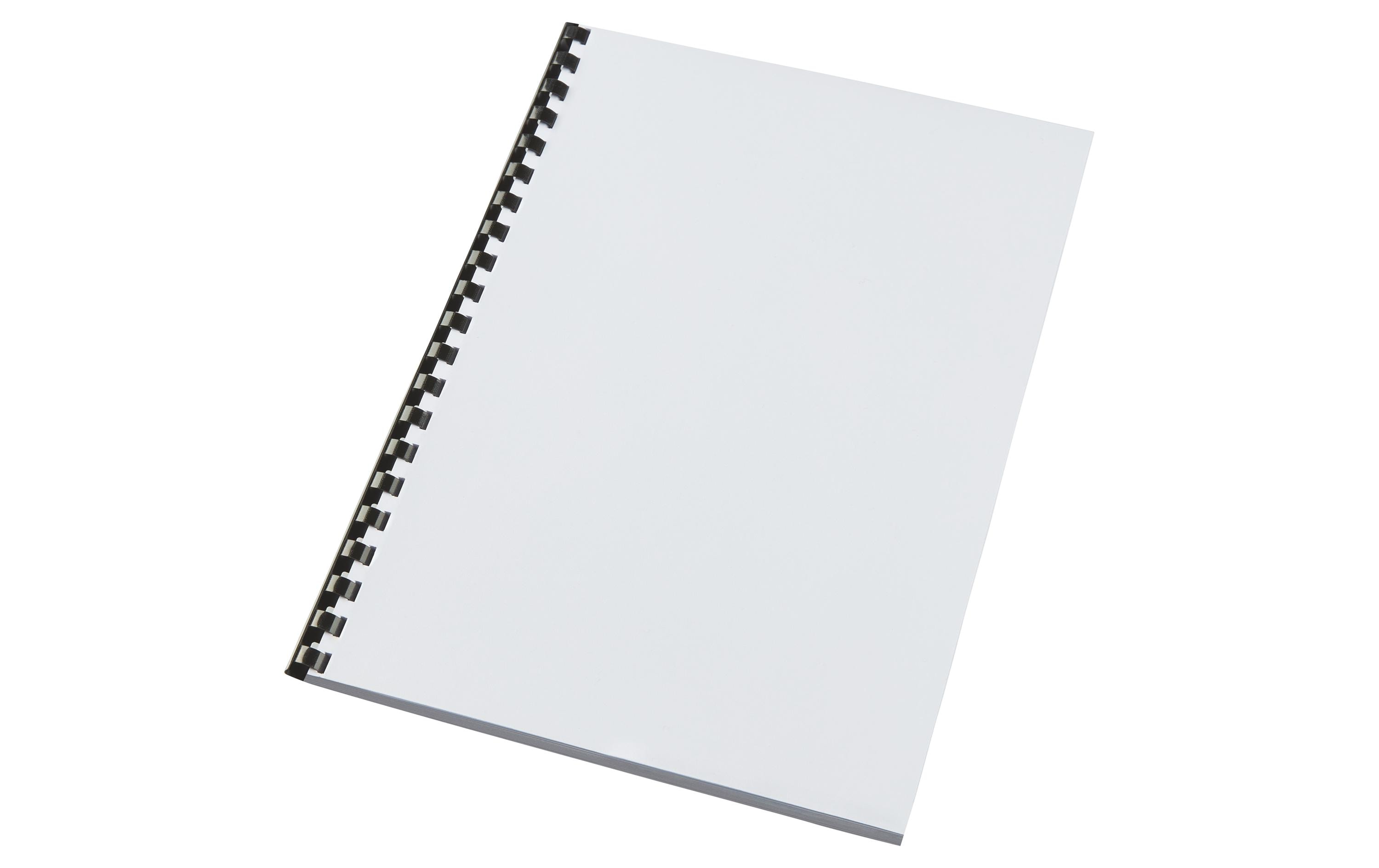 GBC Einbanddeckel 350 Mikron, 100 Stück, Transparent