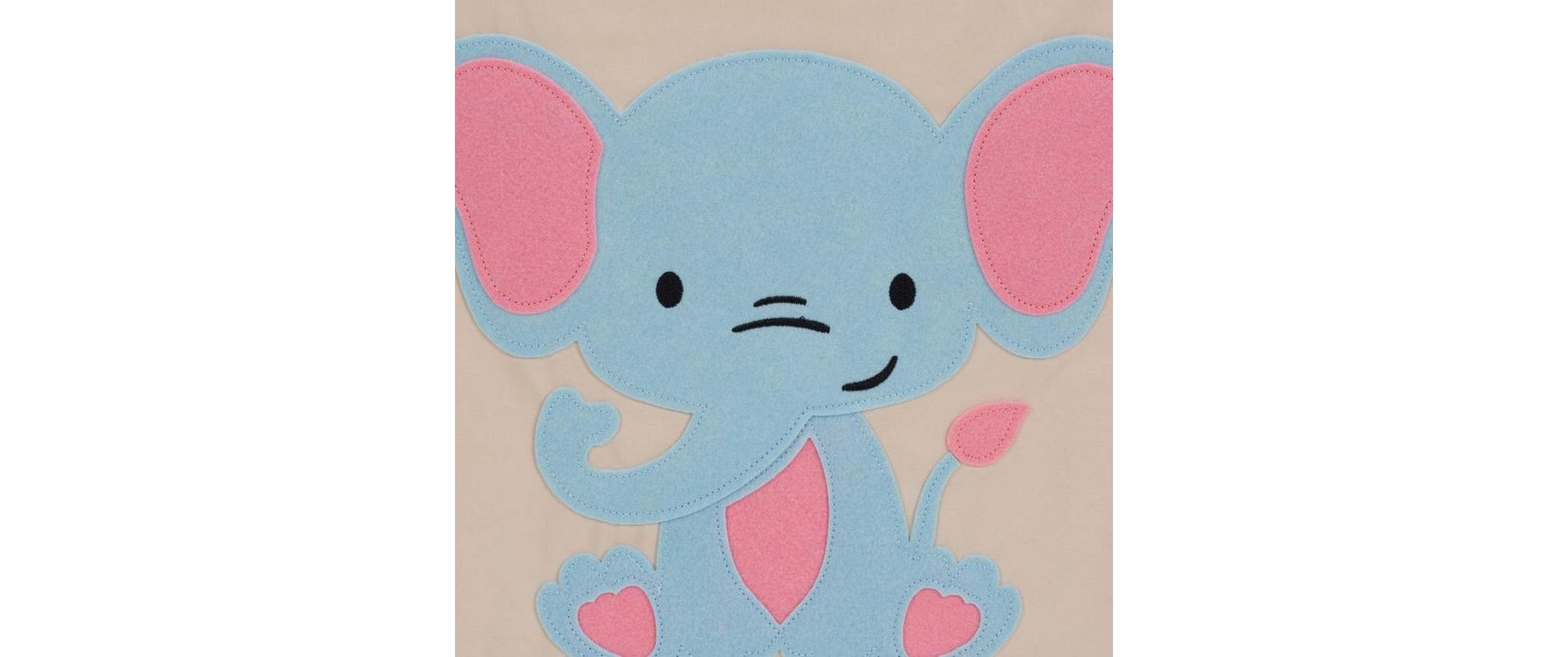 relaxdays Spielzeugbox Elefant