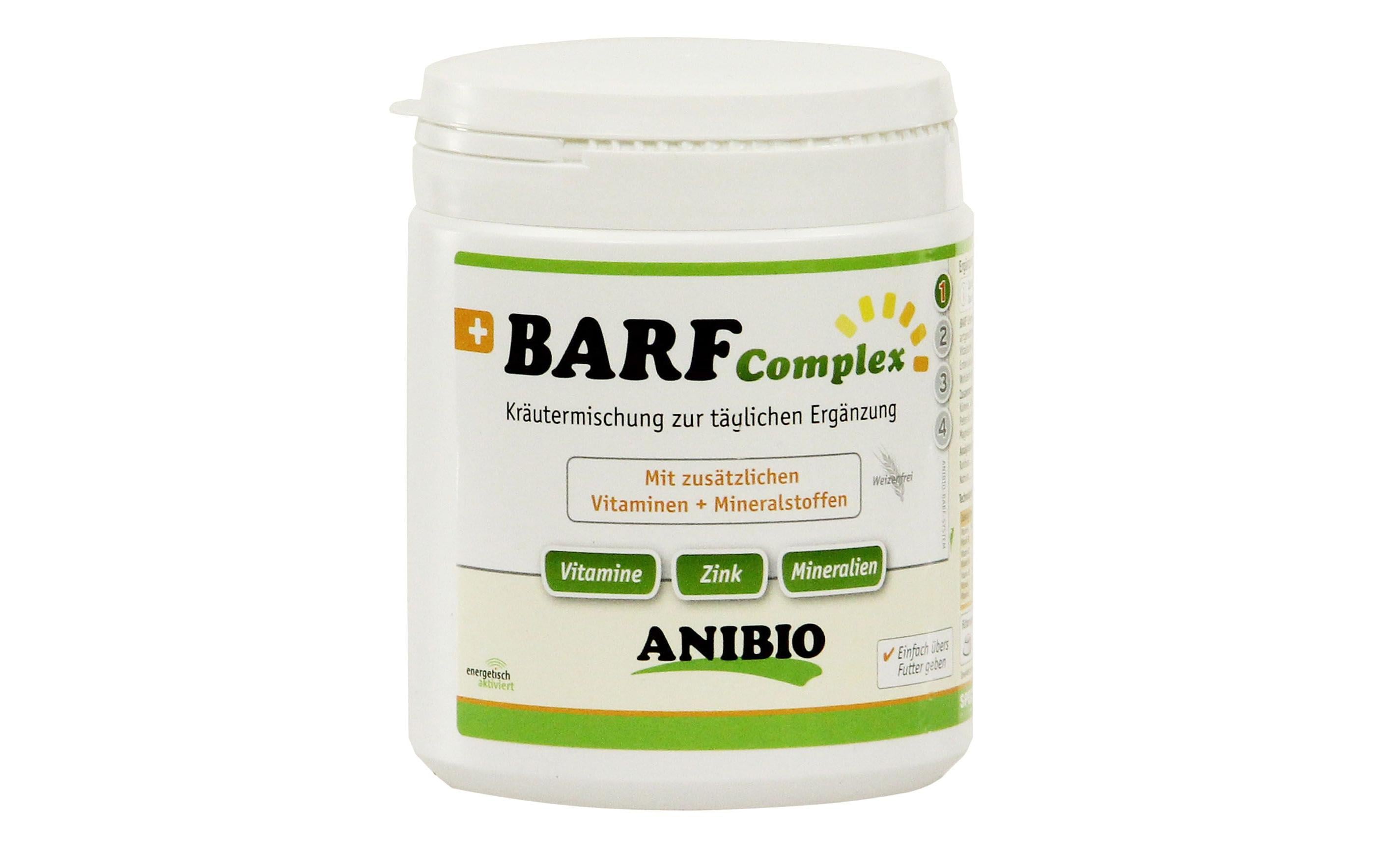 Anibio Hunde-Nahrungsergänzung BARF Complex Kräutermix, 420 g Anibio Hunde-Nahrungsergänzung BARF Complex Kräutermix, 420 g
