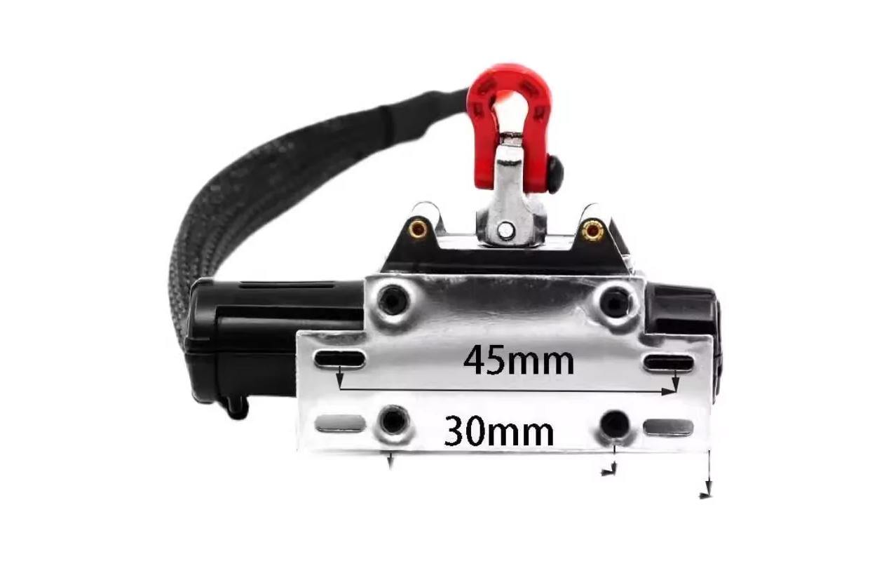 Hobbytech Modellbau-Seilwinde mit Fernbedienung 1:10