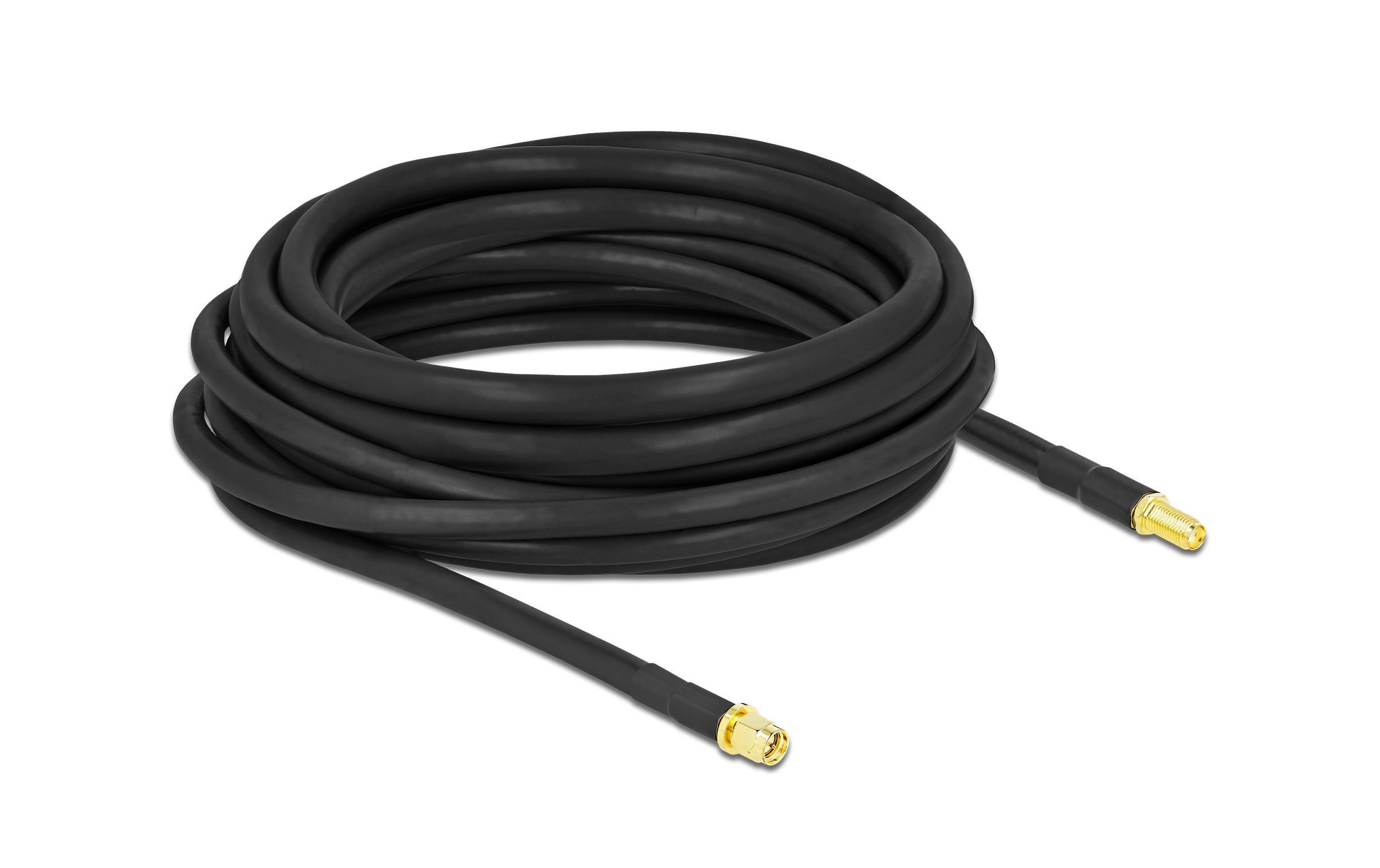 Delock Antennenkabel LTE/5G, LMR/CFD300 SMA zu SMA, 7.5 m Delock Antennenkabel LTE/5G, LMR/CFD300 SMA zu SMA, 7.5 m