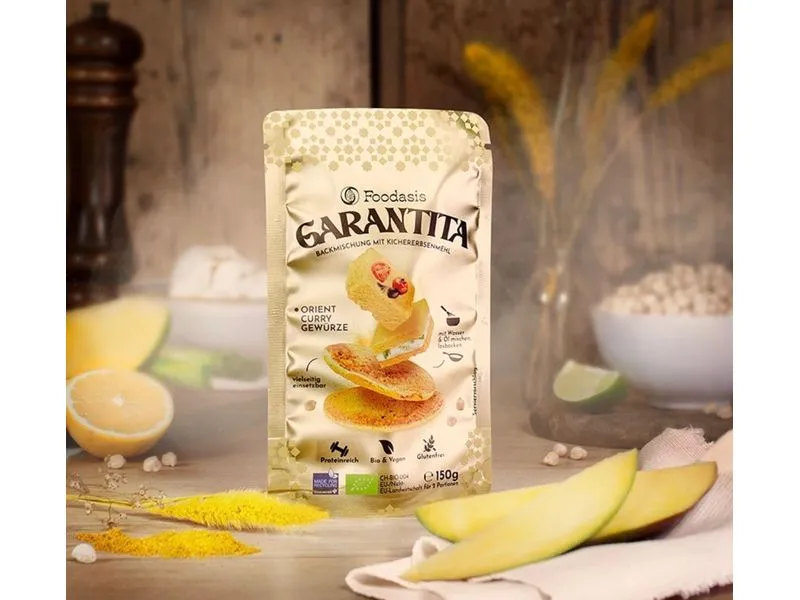 Foodasis GmbH Backmischung Bio Garantita Orient- Curry 150 g Foodasis GmbH Backmischung Bio Garantita Orient- Curry 150 g