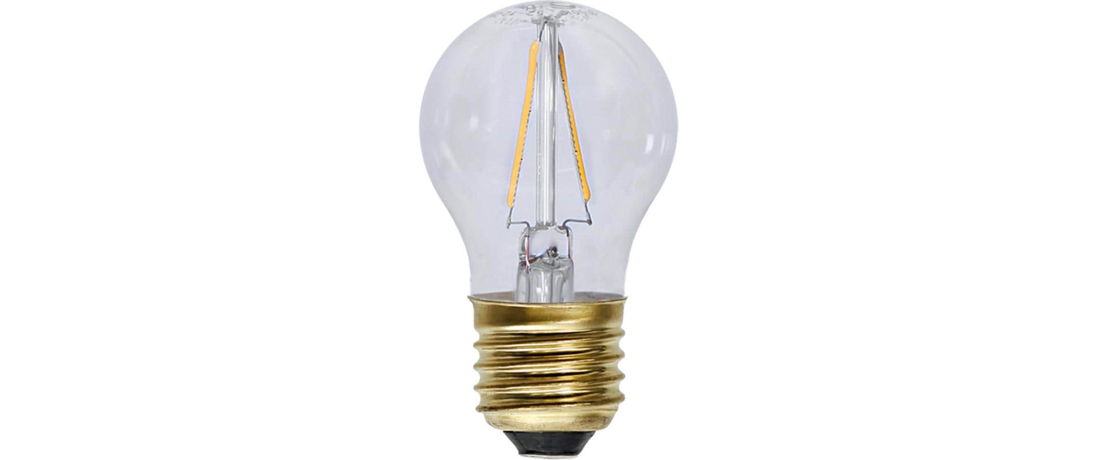 Star Trading LED Leuchtmittel E27 G45 Soft Glow 120 lm 2100K 1.5W 230 V