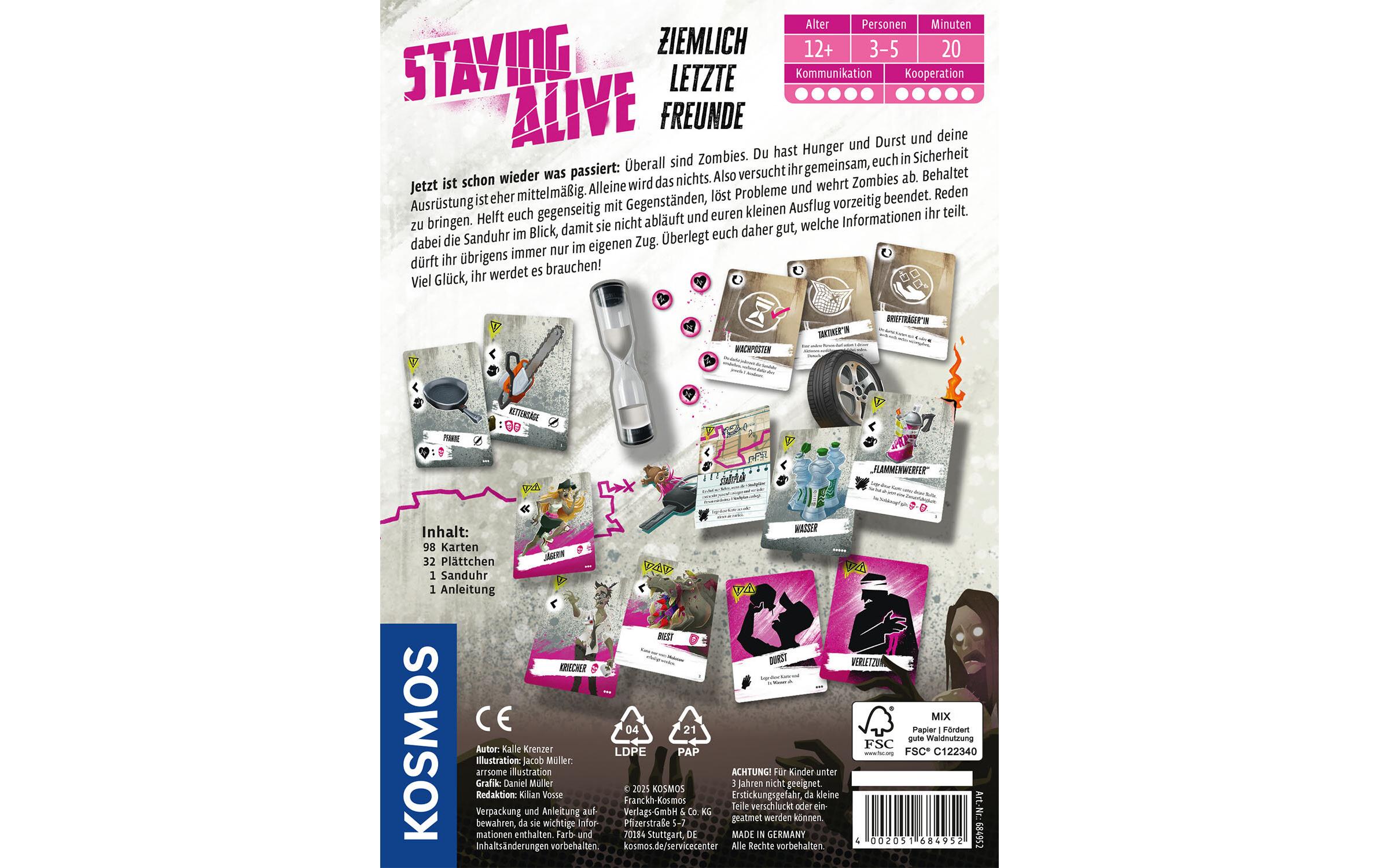 Kosmos Kartenspiel Staying Alive