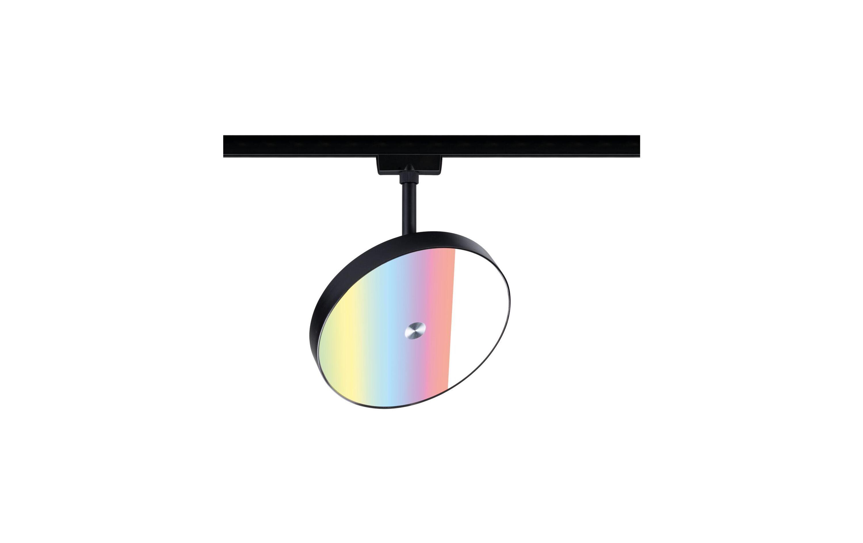 Paulmann URail LED Spot Hildor RGBW Zigbee, 7.5W, schwarz matt Paulmann URail LED Spot Hildor RGBW Zigbee, 7.5W, schwarz matt