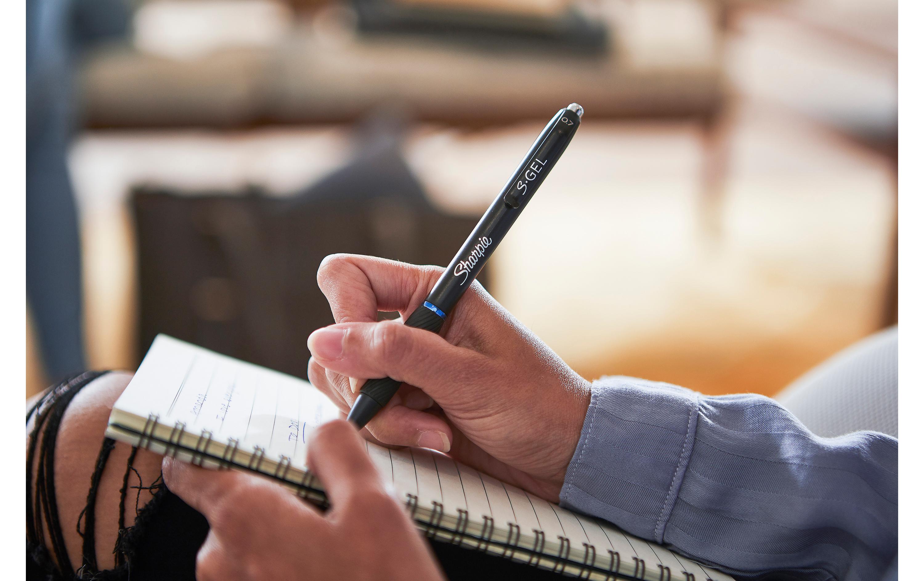 Sharpie Gelschreiber 0.7 mm, Blau, 3er Blister