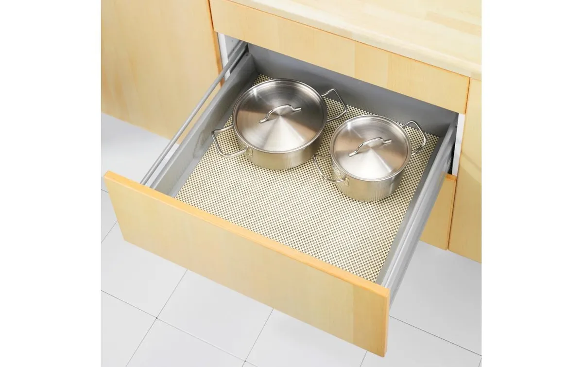 Wenko Anti-Rutsch-Matte Beige 150 cm x 50 cm