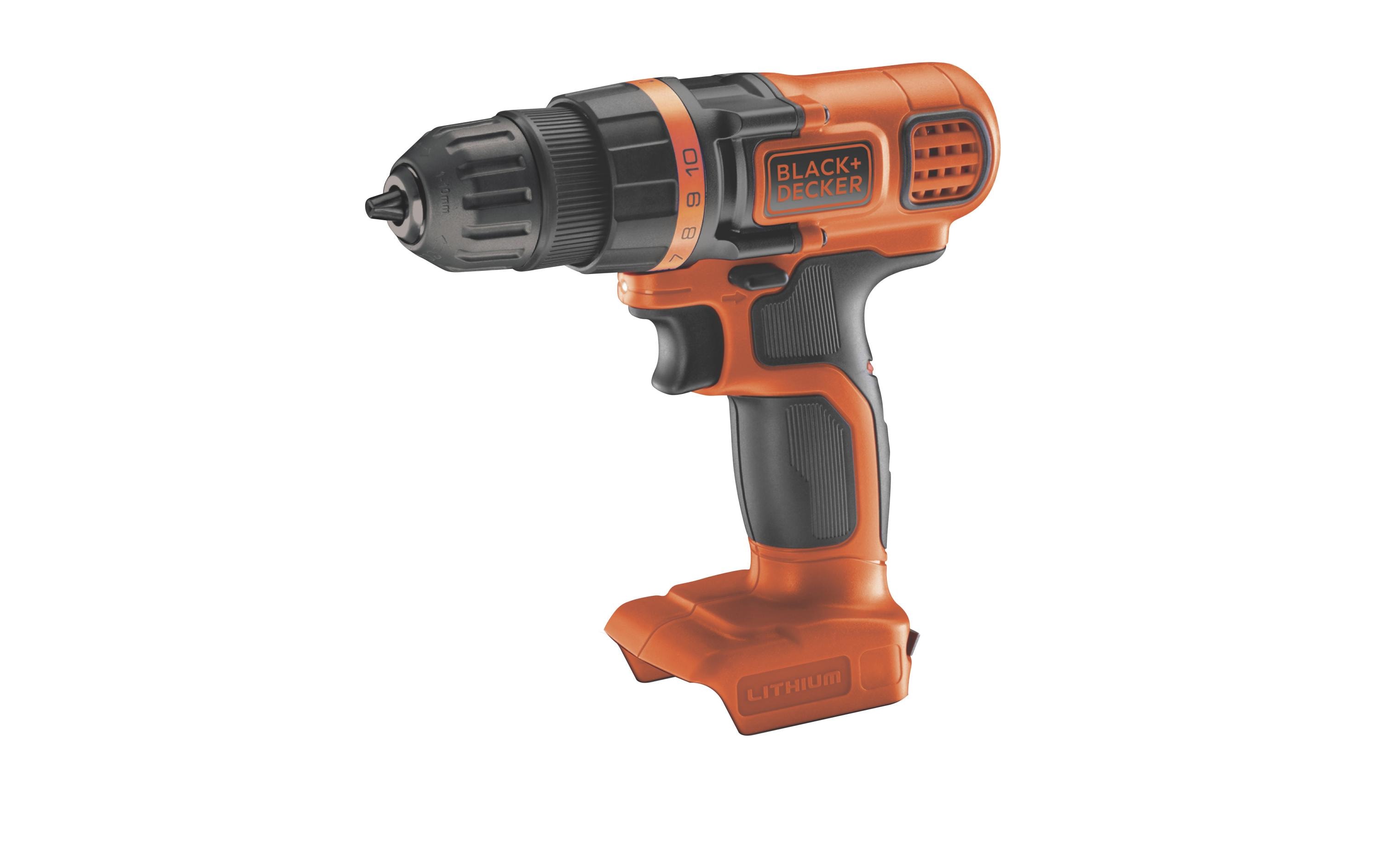 BLACK+DECKER Akku-Bohrschrauber BDCDD18N Solo 18 V BLACK+DECKER Akku-Bohrschrauber BDCDD18N Solo 18 V