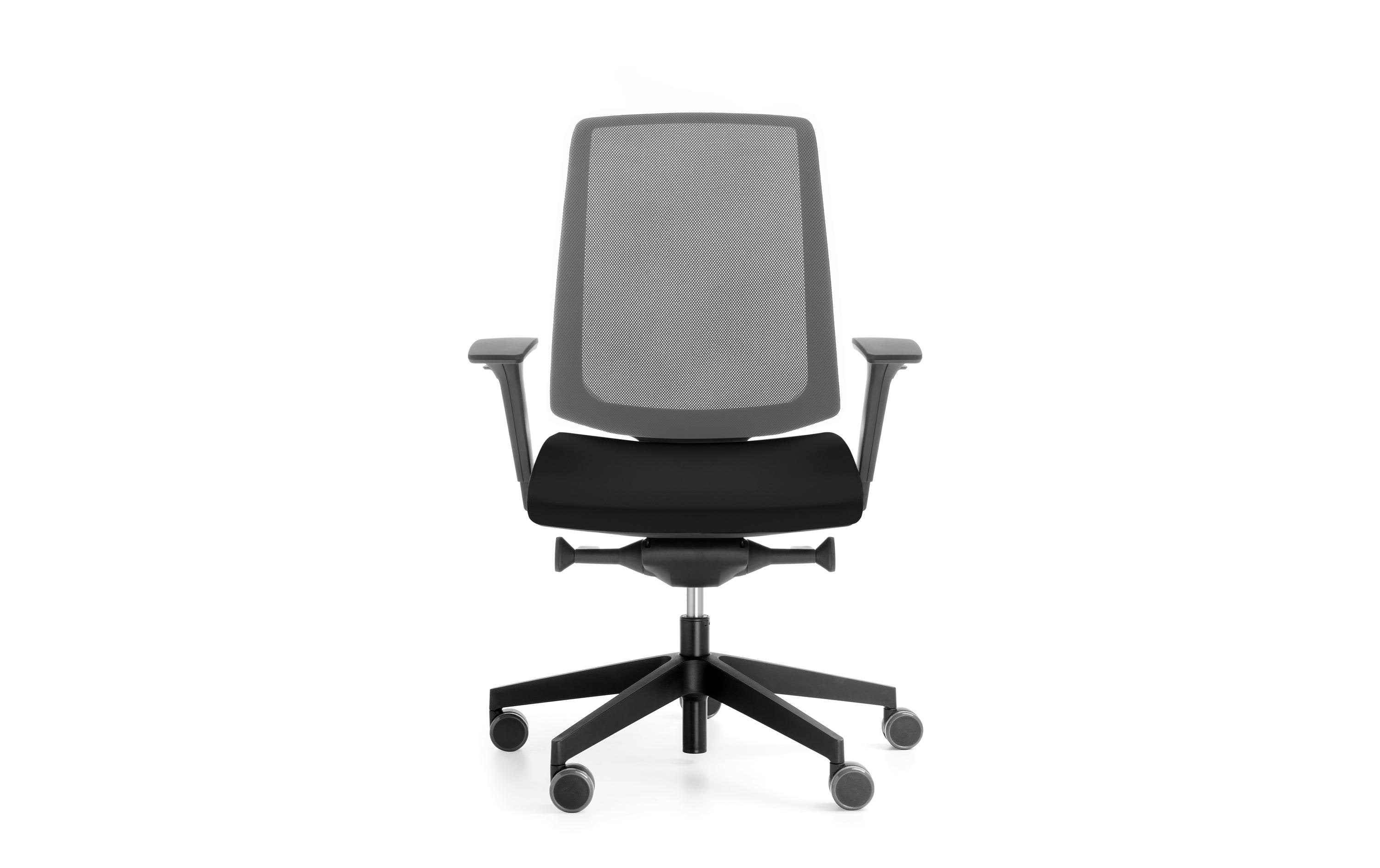 Profim Bürostuhl LightUp 250S mit Netzrücken Dunkelgrau Profim Bürostuhl LightUp 250S mit Netzrücken Dunkelgrau