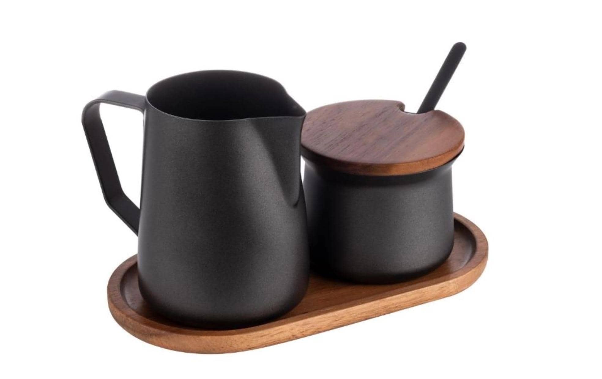 APS Zucker & Milch Set Miluro Braun/Schwarz