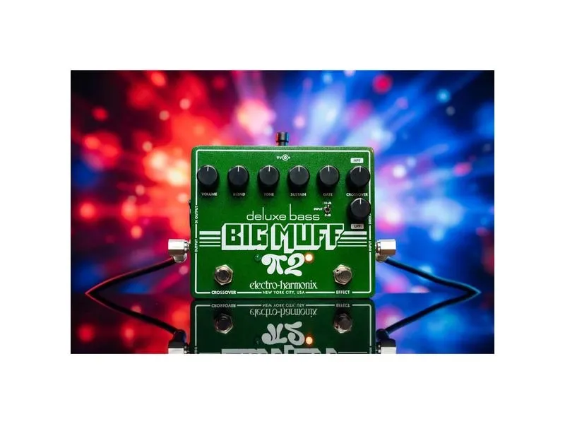 Electro-Harmonix Deluxe Bass Big Muff Pi 2 Analog Dual Op-Amp Fuzz Electro-Harmonix Deluxe Bass Big Muff Pi 2 Analog Dual Op-Amp Fuzz