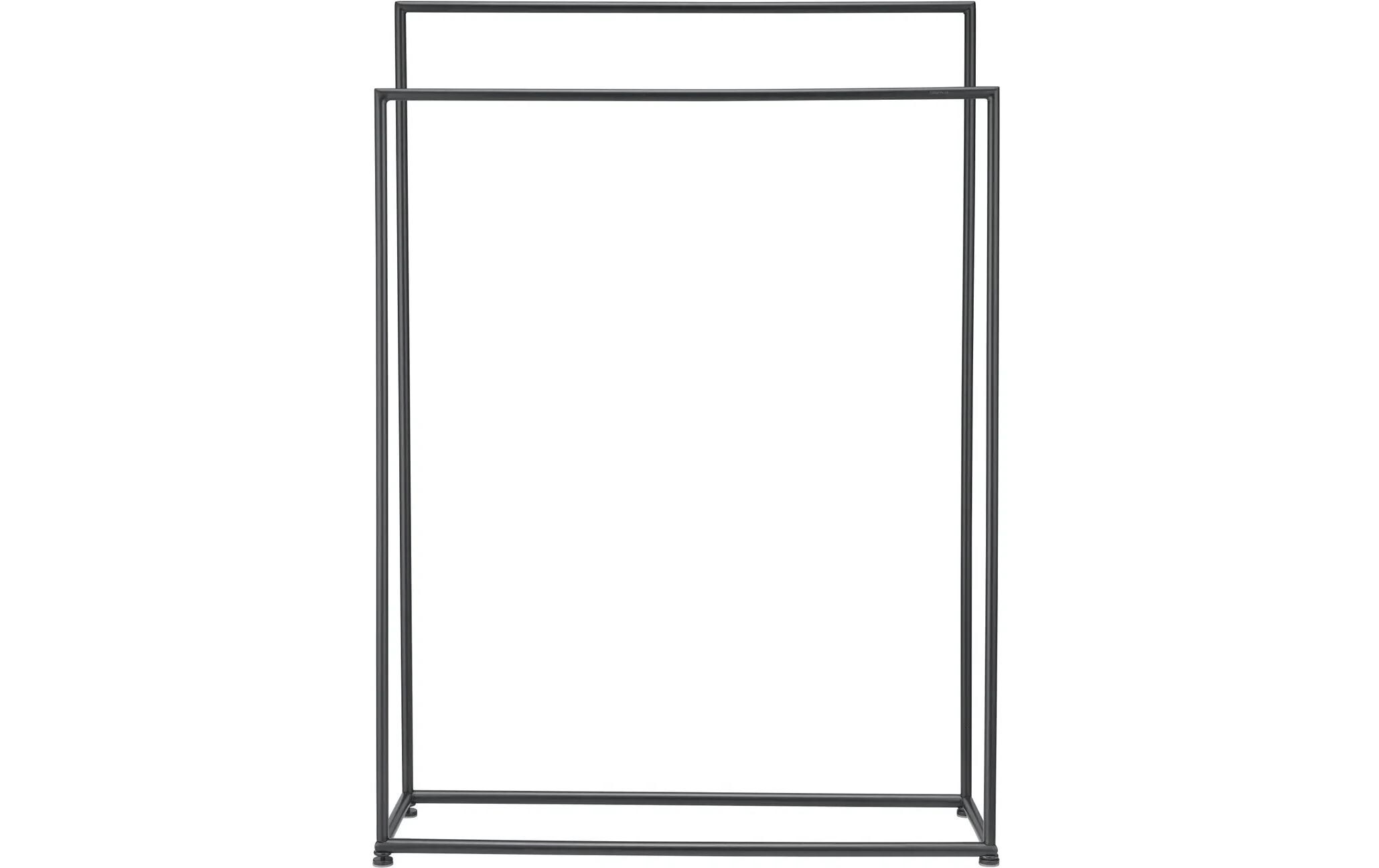 Blomus Handtuchhalter Modo 86 x 60 x 18.5, Schwarz