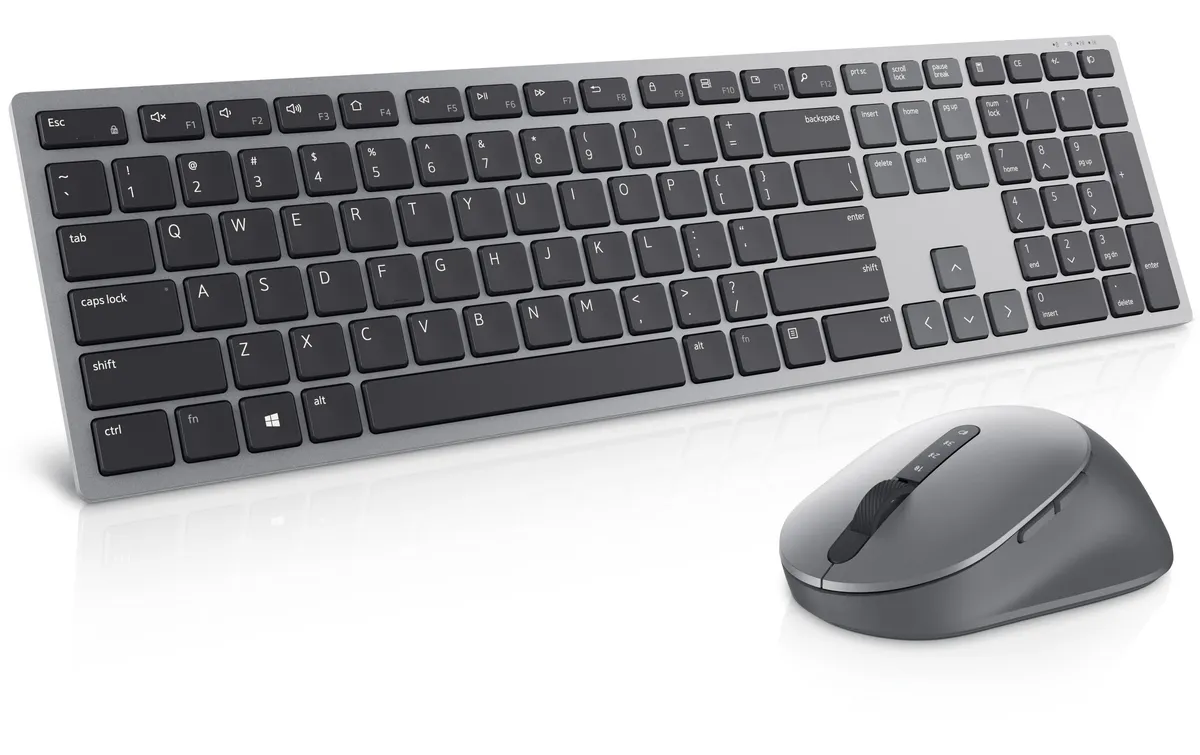 DELL Tastatur-Maus-Set KM7321W Multi-Device Wireless DE Layout