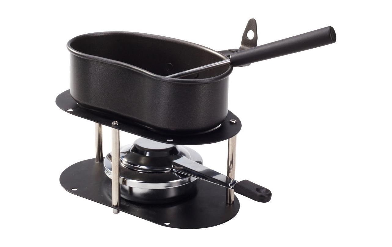 Nouvel Käsefondue-Set Gamelle 4 Teile, Schwarz Nouvel Käsefondue-Set Gamelle 4 Teile, Schwarz