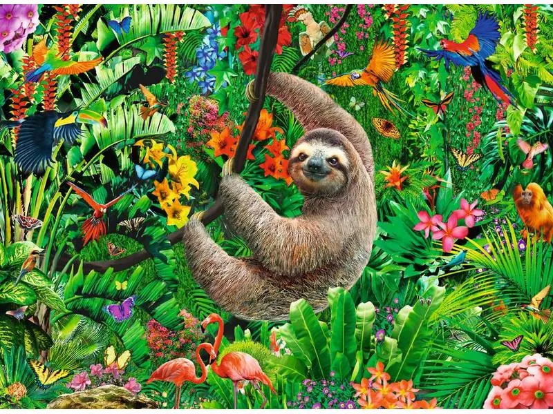 Ravensburger Puzzle Gemütliches Faultier Ravensburger Puzzle Gemütliches Faultier