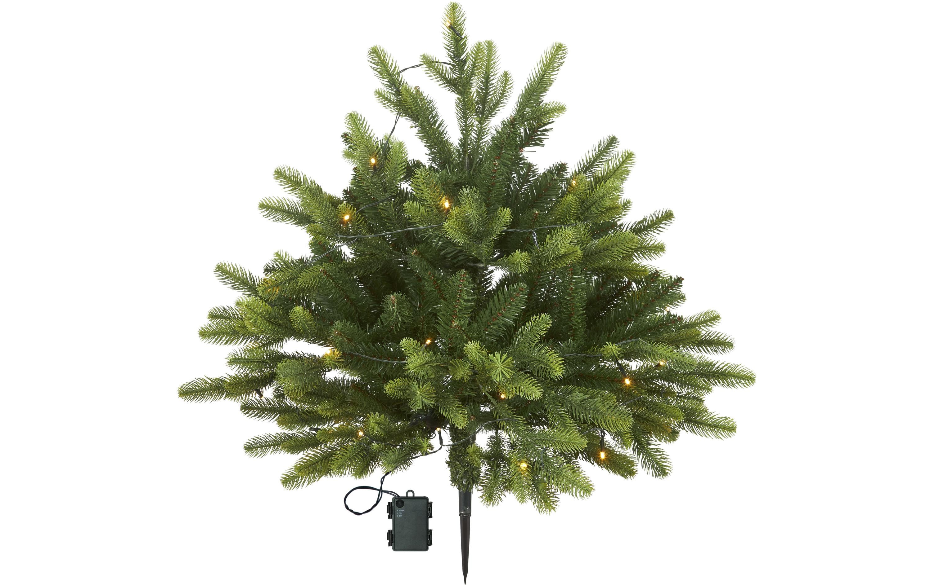 Star Trading Weihnachtsbaum Busk, 40 LEDs, 75 cm, Grün