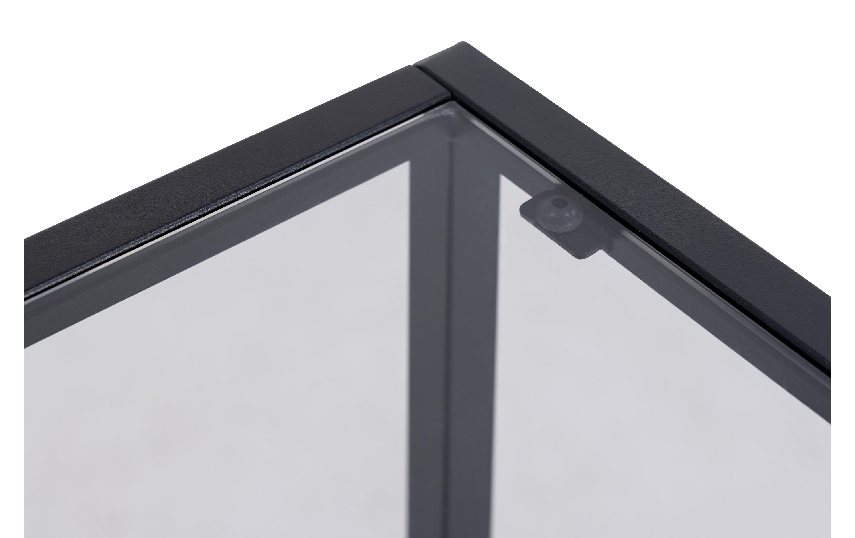 AC Design Nachttisch Randolf 40 x 35 x 60 cm, Schwarz