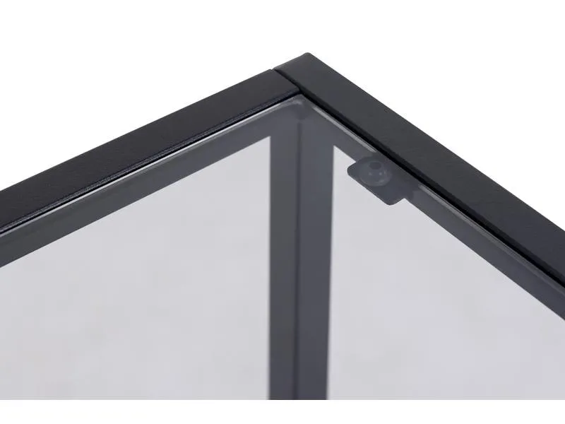 AC Design Nachttisch Randolf 40 x 35 x 60 cm, Schwarz AC Design Nachttisch Randolf 40 x 35 x 60 cm, Schwarz
