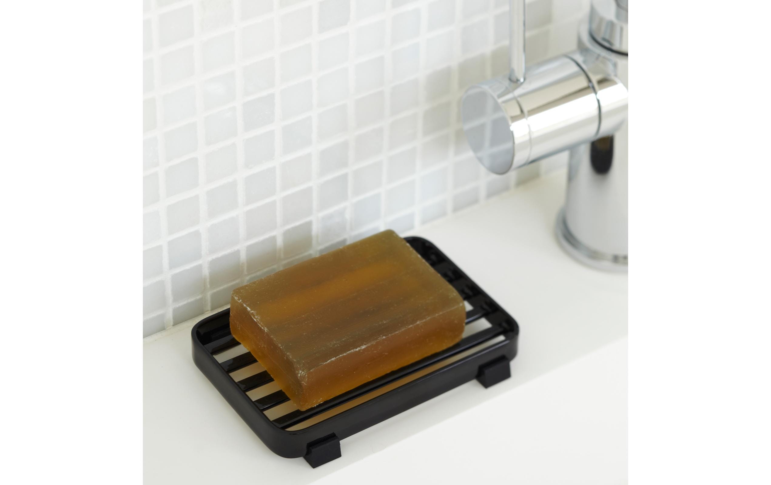 Yamazaki Seifenschale TOWER Schwarz Yamazaki Seifenschale TOWER Schwarz