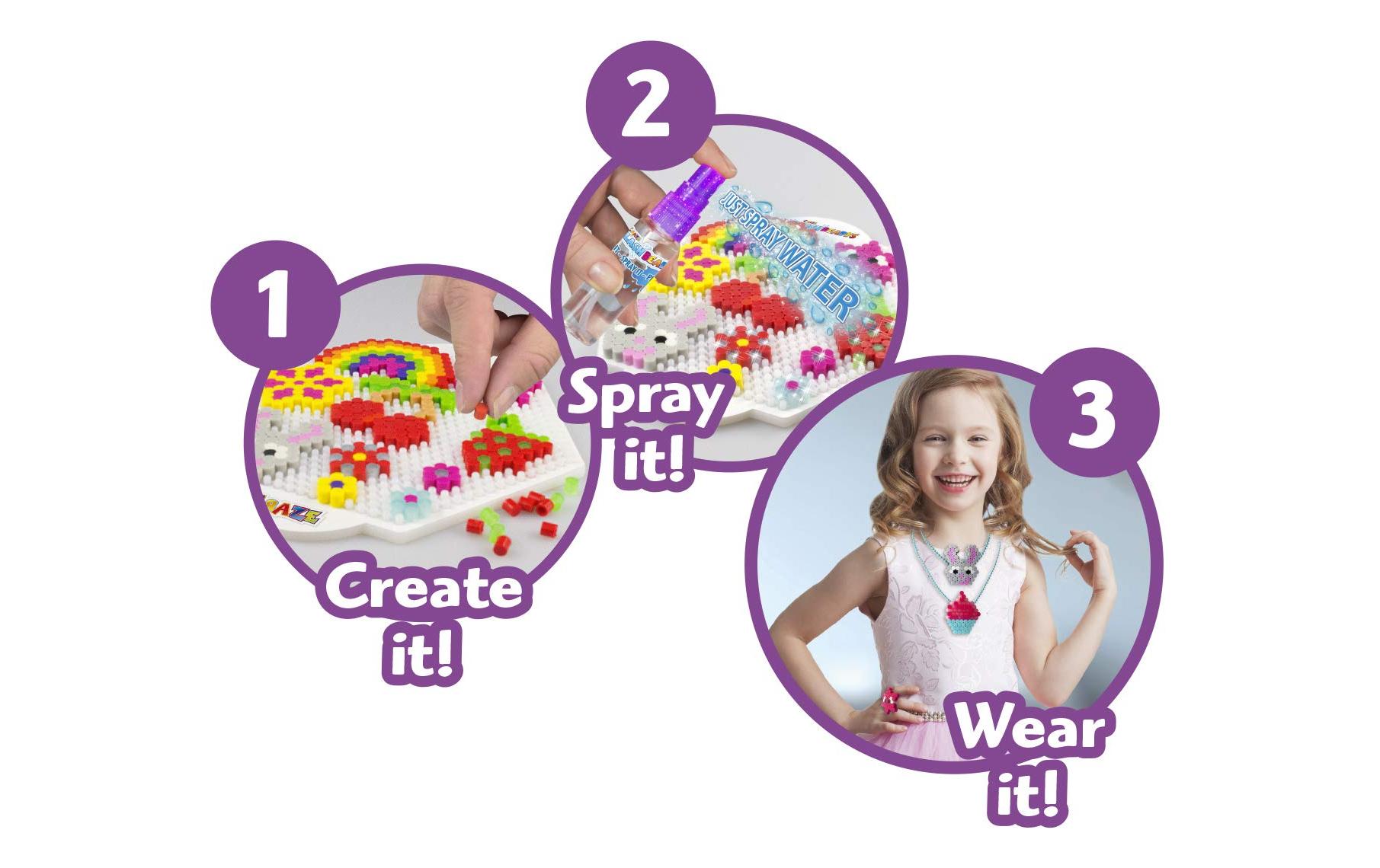 Craze Splash Beadys Playset Jewelry Mehrfarbig