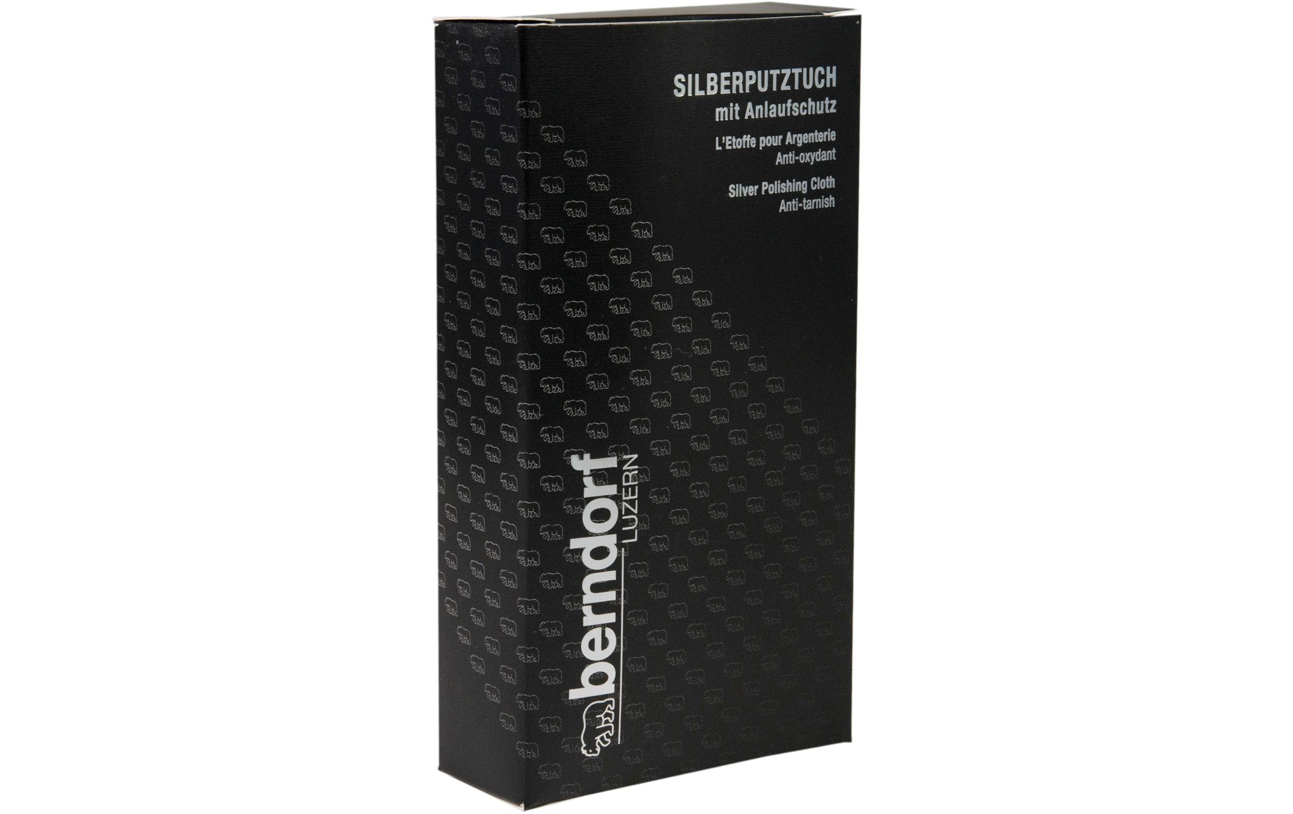 Berndorf Silber-Putztuch mit Anlaufschutz Grau