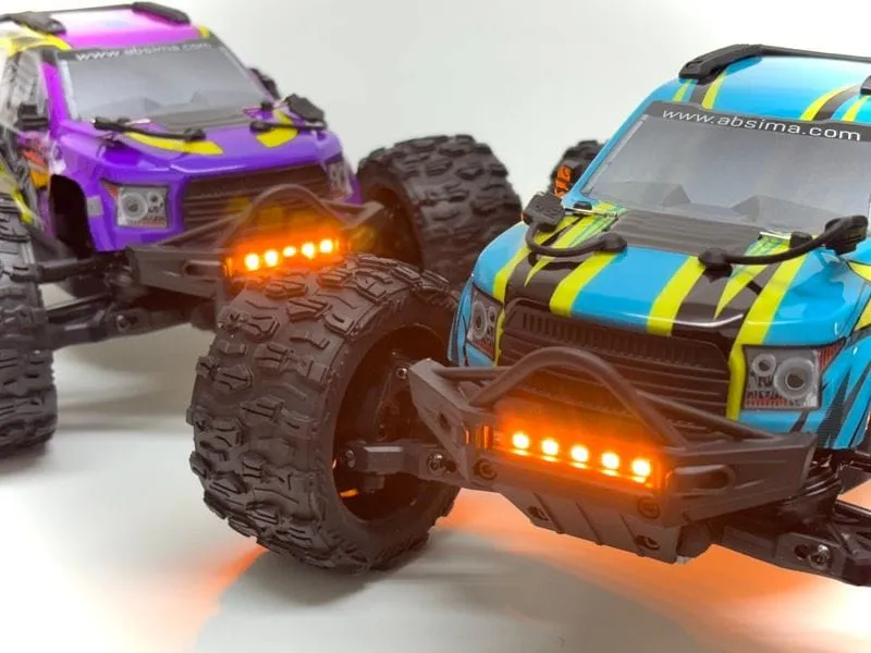 Absima Monster Truck Mini AMT Fluo-Blue, 4WD, RTR, 1:16