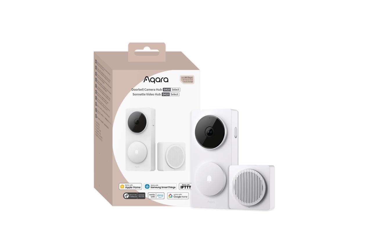 Aqara Türklingel-Kamera-Hub G410 Weiss 1 Stück