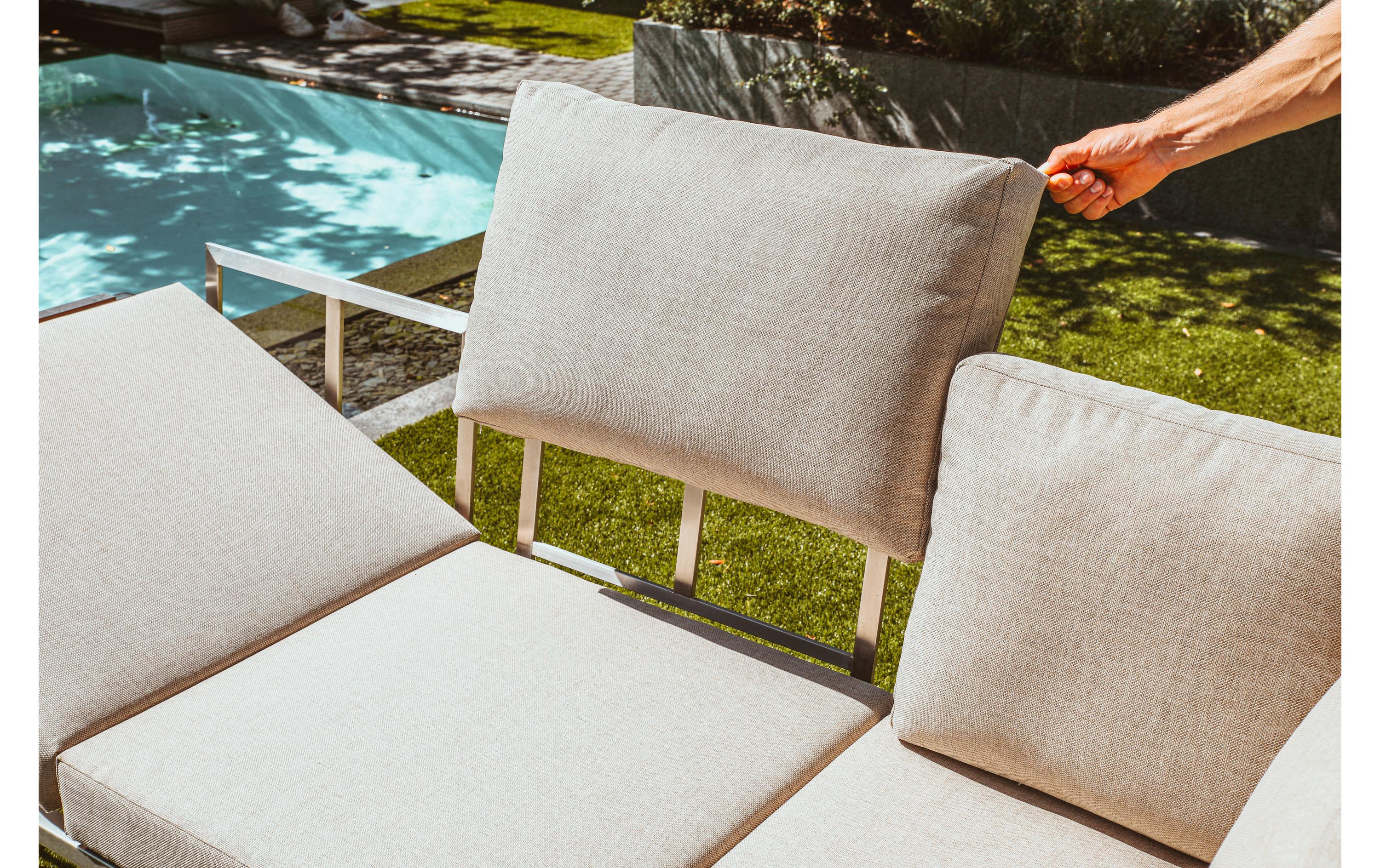 Greemotion Loungeset Sydney, Beige, 4 Sitzplätze