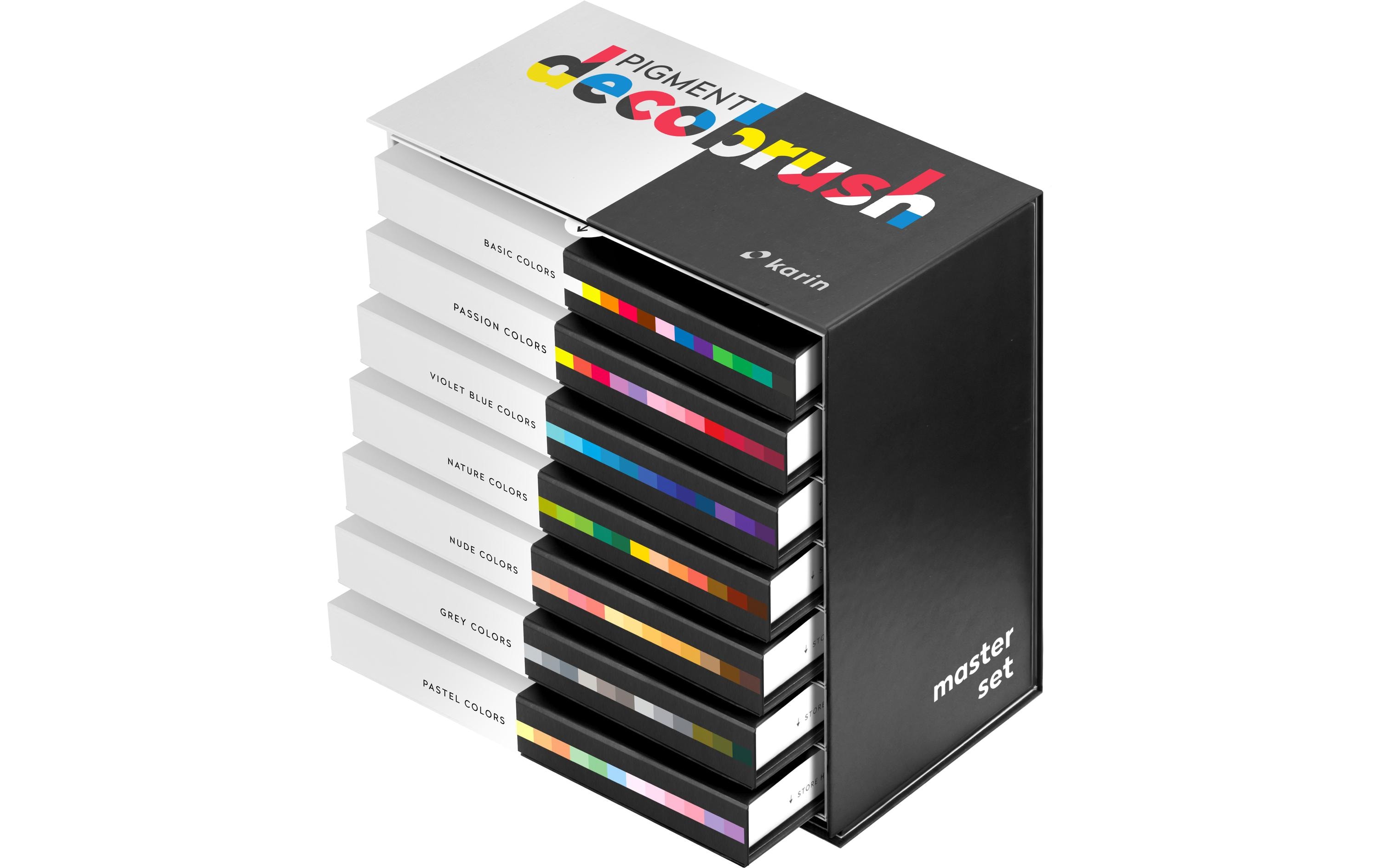 Karin Brushpen Pigment Deco Brush 84 Farben