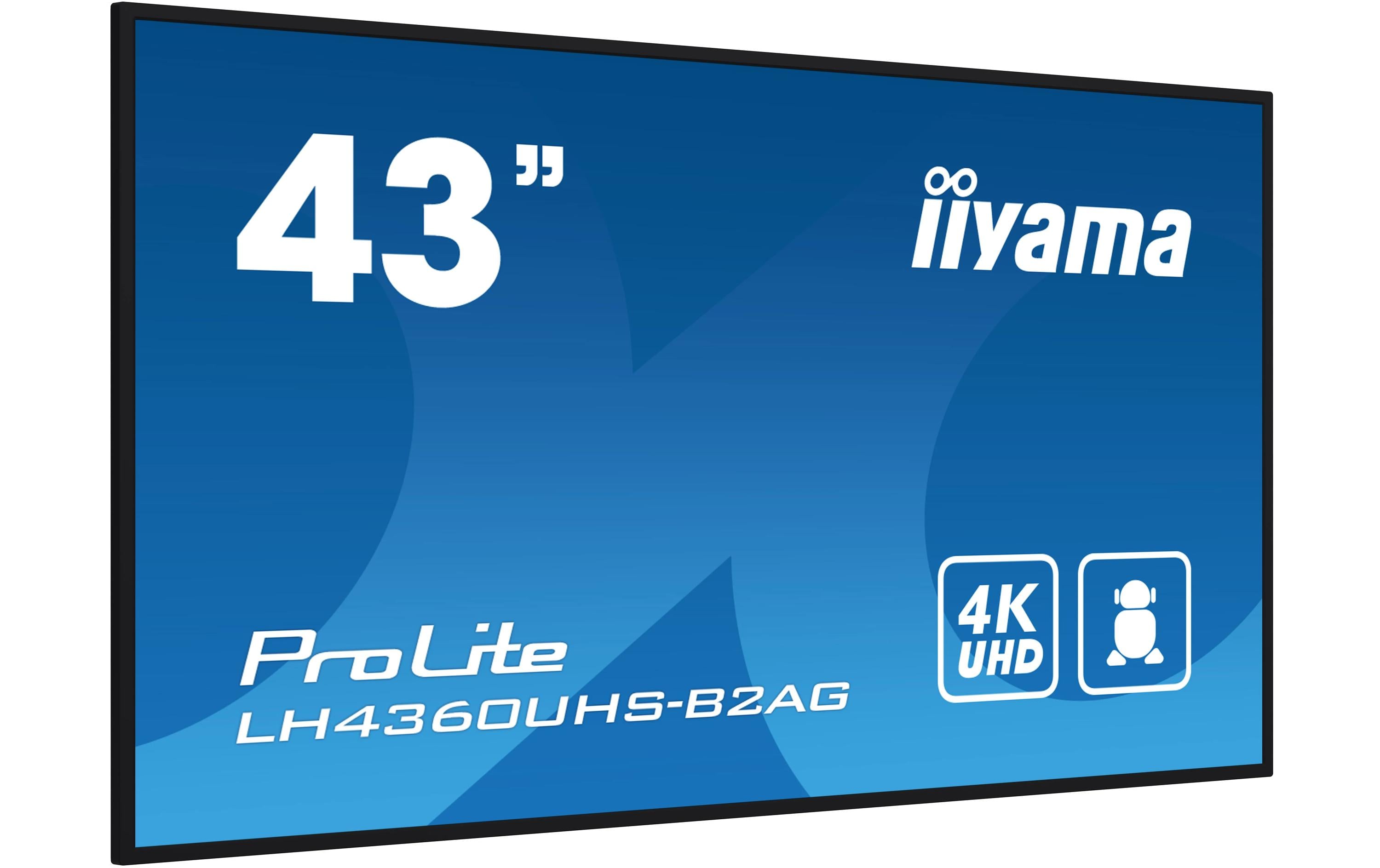 iiyama Public Display ProLite LH4360UHS-B2AG 42.5