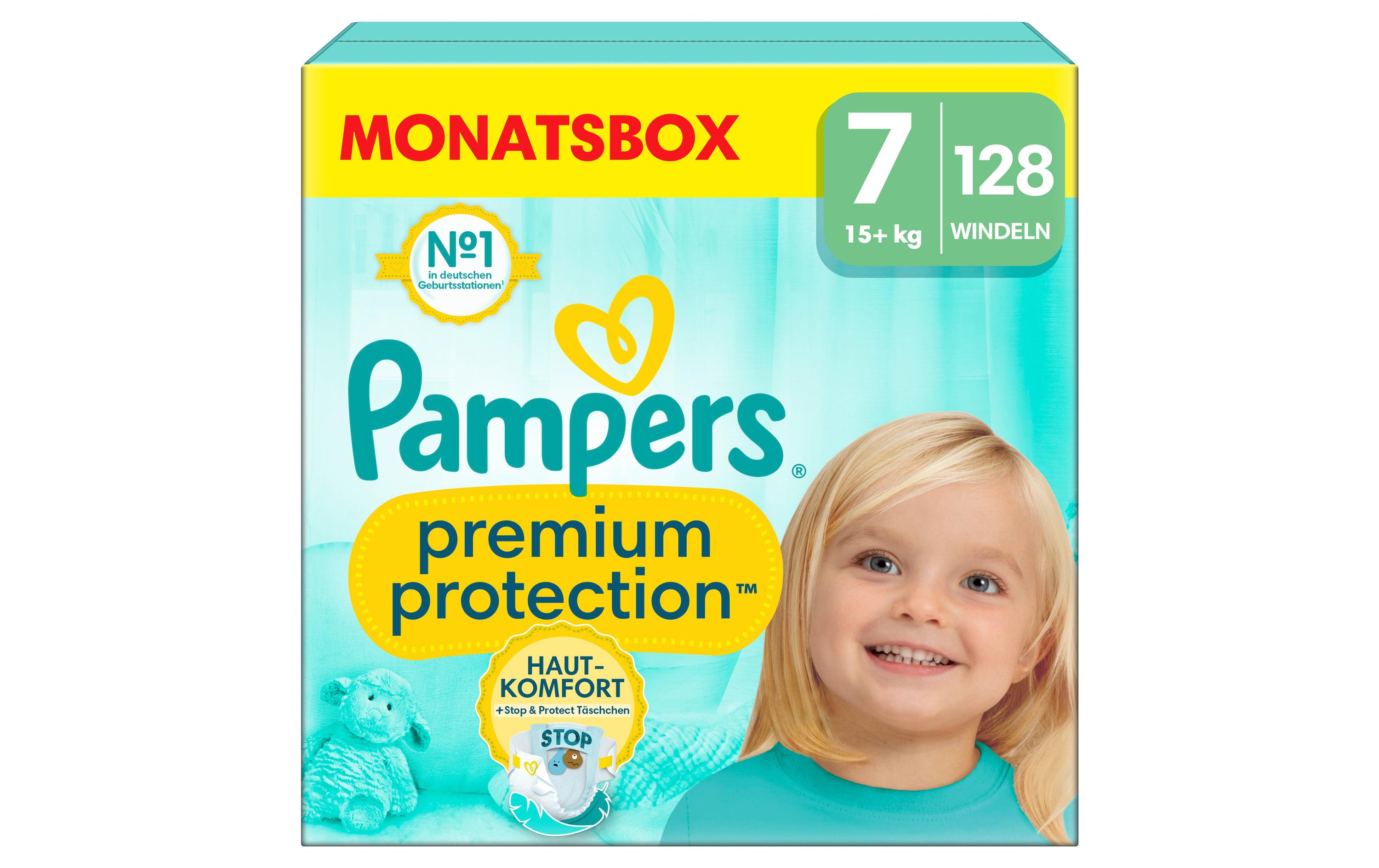 Pampers Windeln Premium Protection Grösse 7 Pampers Windeln Premium Protection Grösse 7