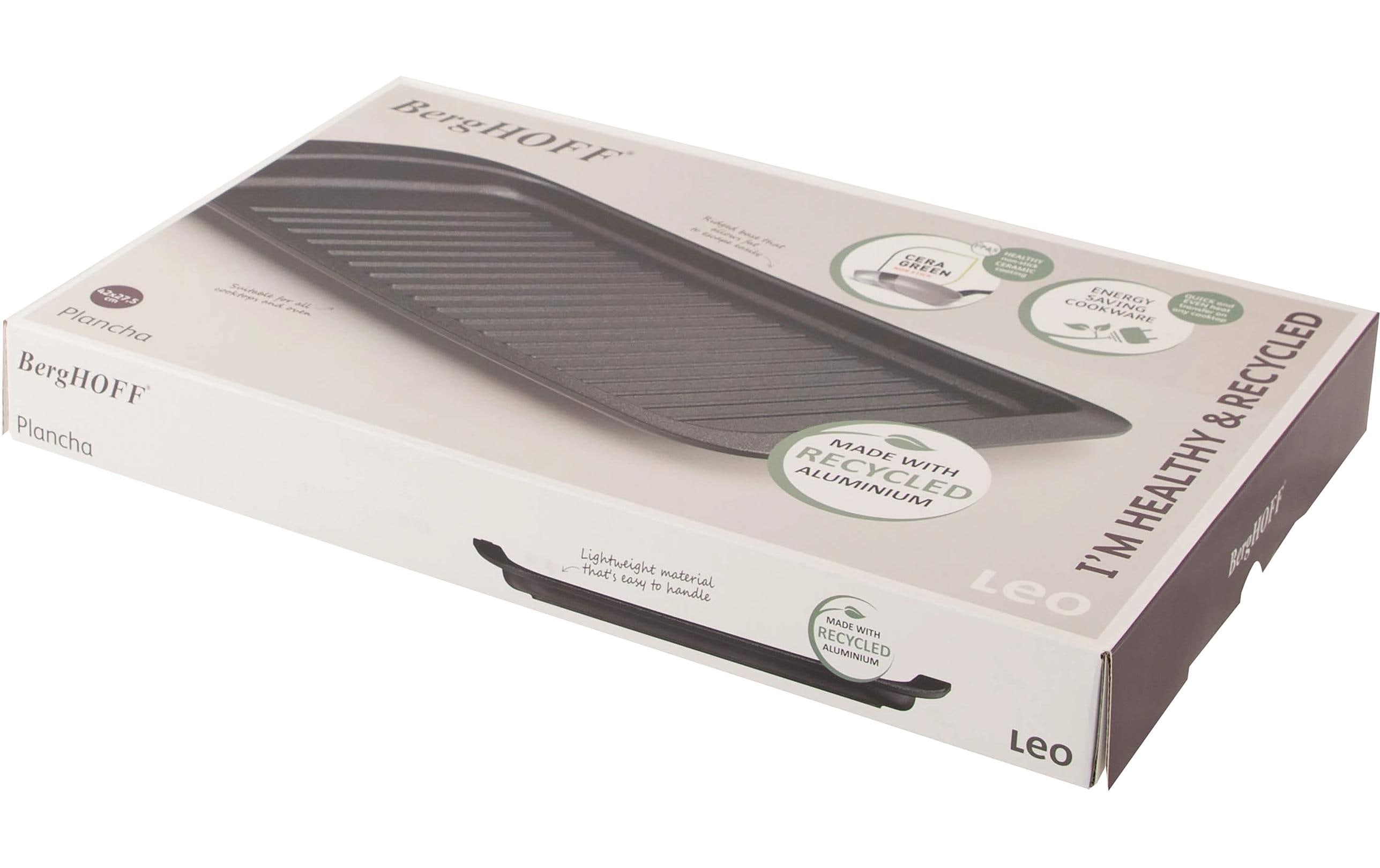 BergHOFF Grillplancha-Blech Leo Graphite 42 cm x 27.5 cm