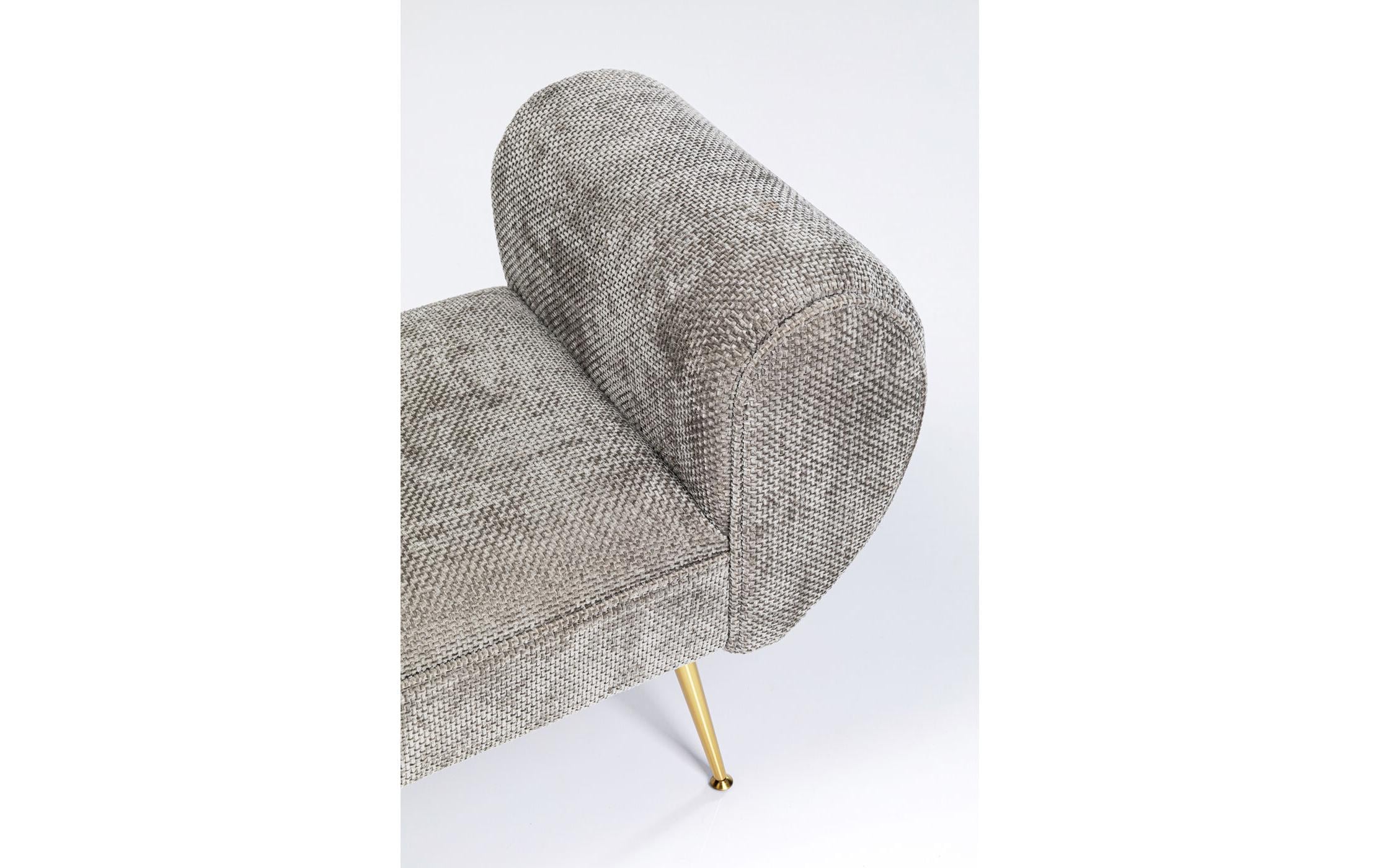 Kare Sitzbank Trono 100 cm, Grau