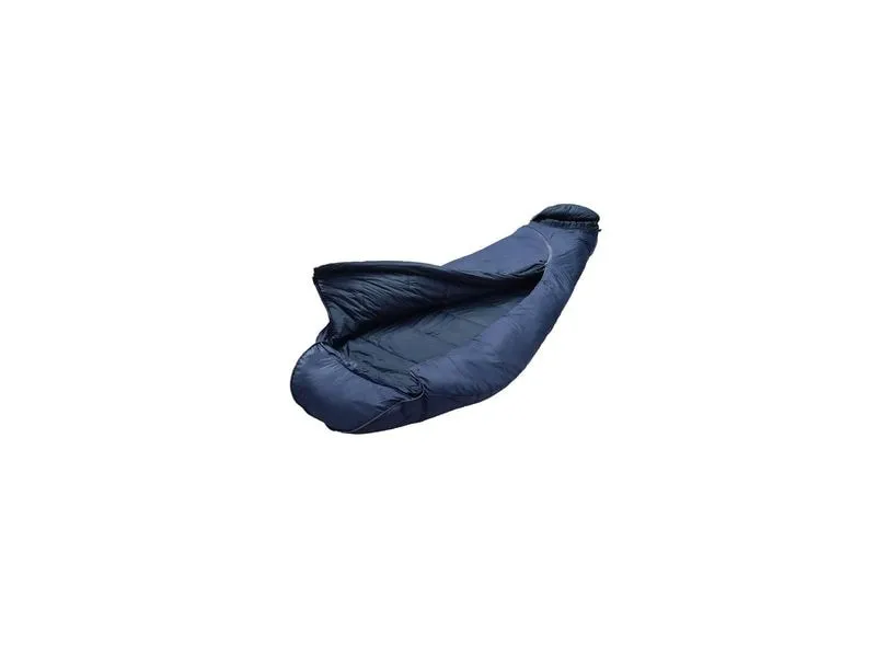 Grüezi Bag Schlafsack Biopod Wolle Zero XL 2 °C 200 cm, Nacht Blau Grüezi Bag Schlafsack Biopod Wolle Zero XL 2 °C 200 cm, Nacht Blau