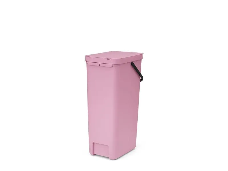 Brabantia Recyclingbehälter Sort & Go 40 l, Rosa Brabantia Recyclingbehälter Sort & Go 40 l, Rosa