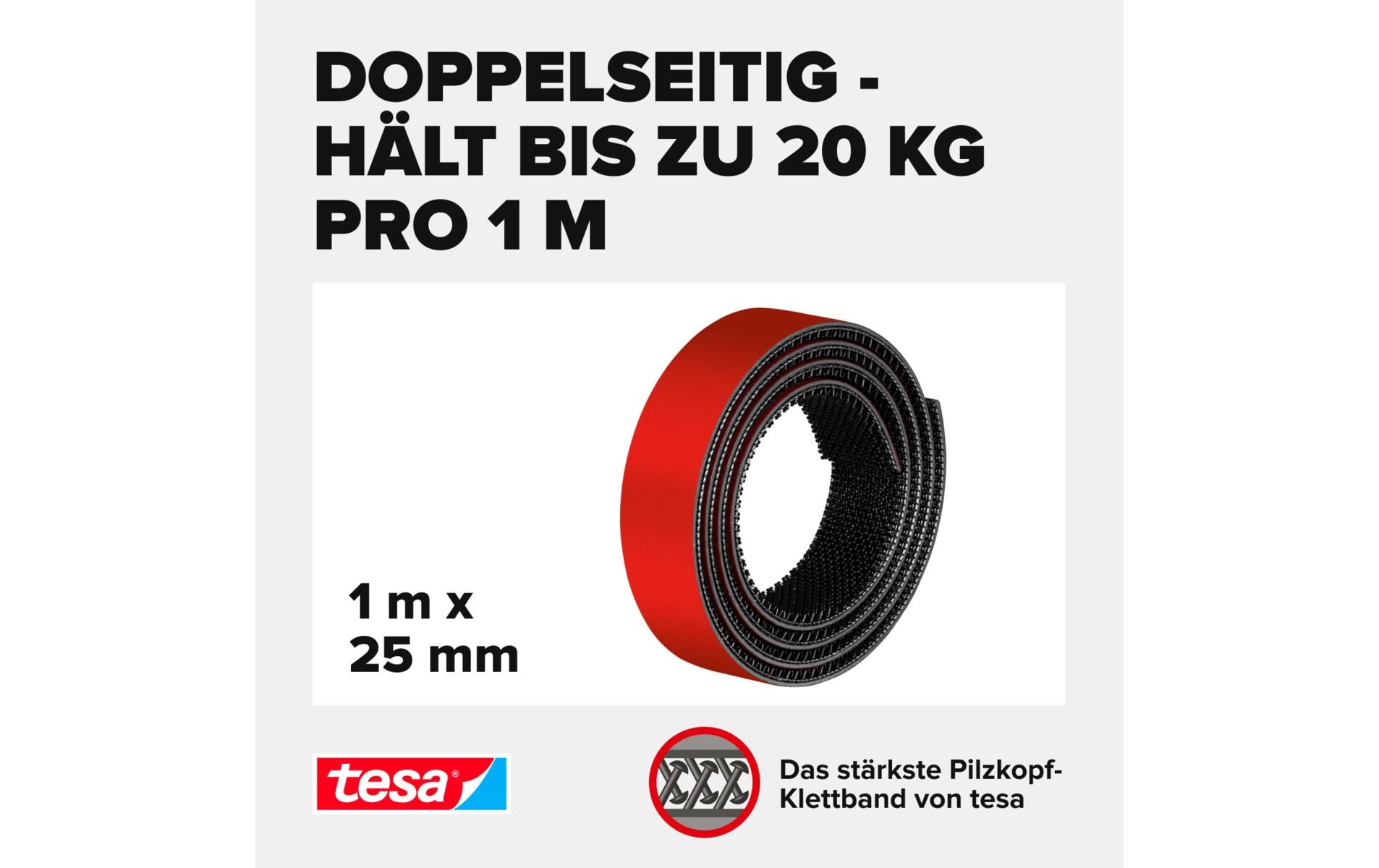 tesa Ultra Power Lock Tape 20 kg/m Haltekraft