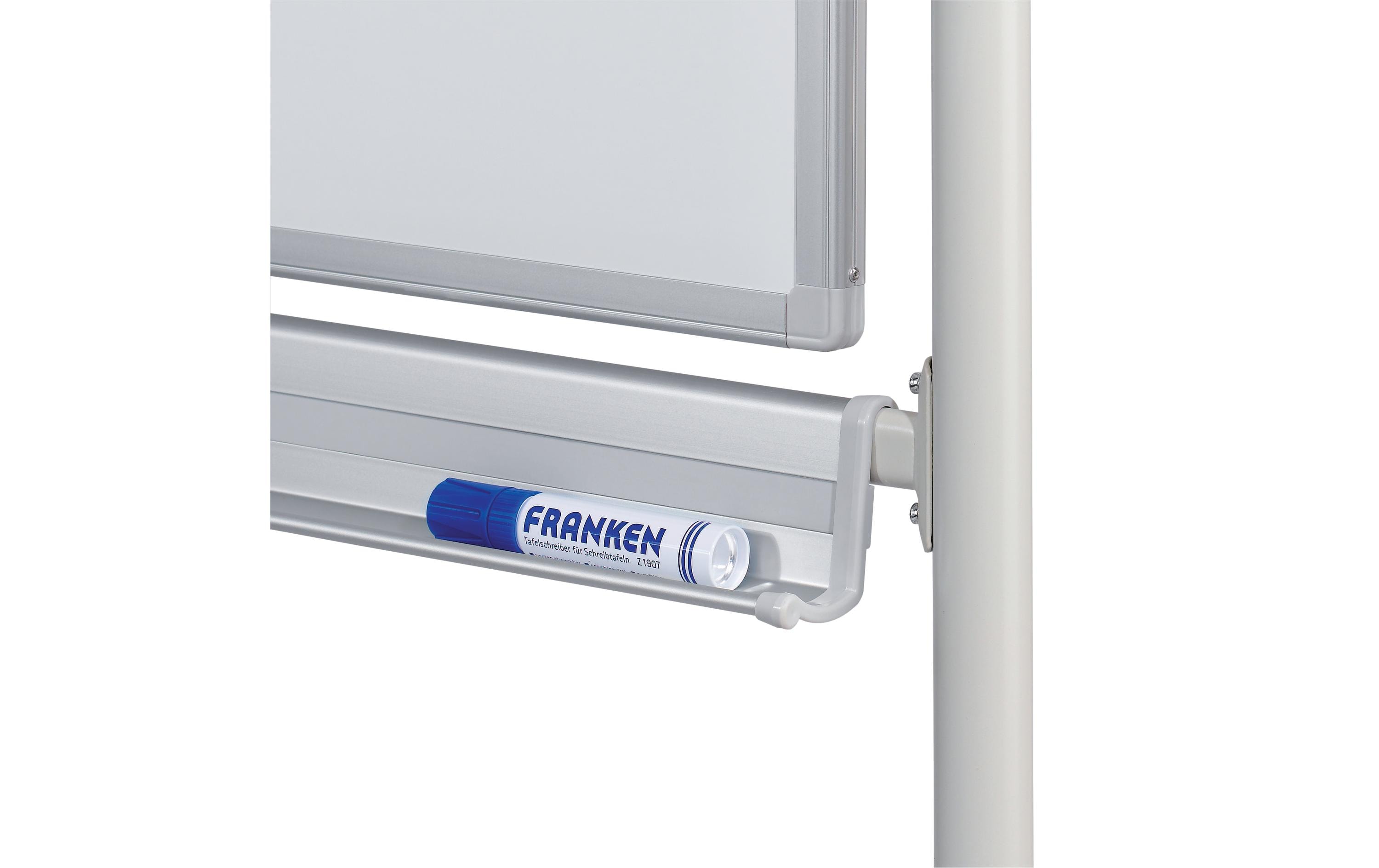 Franken Mobiles Whiteboard 100 cm x 200 cm, Weiss