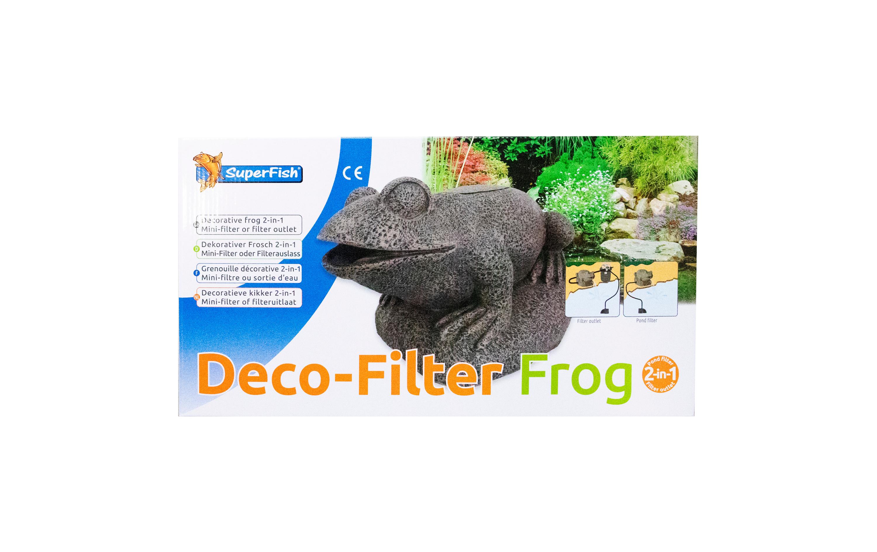 SuperFish Deko-Filter Frosch