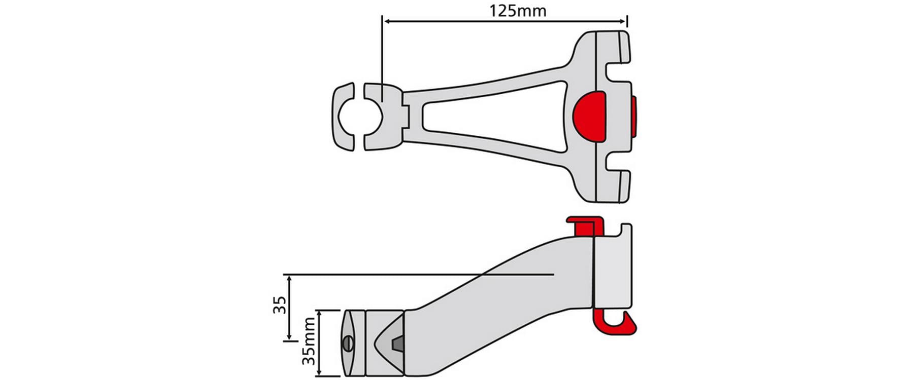 Klick-Fix Lenkeradapter Vorbau