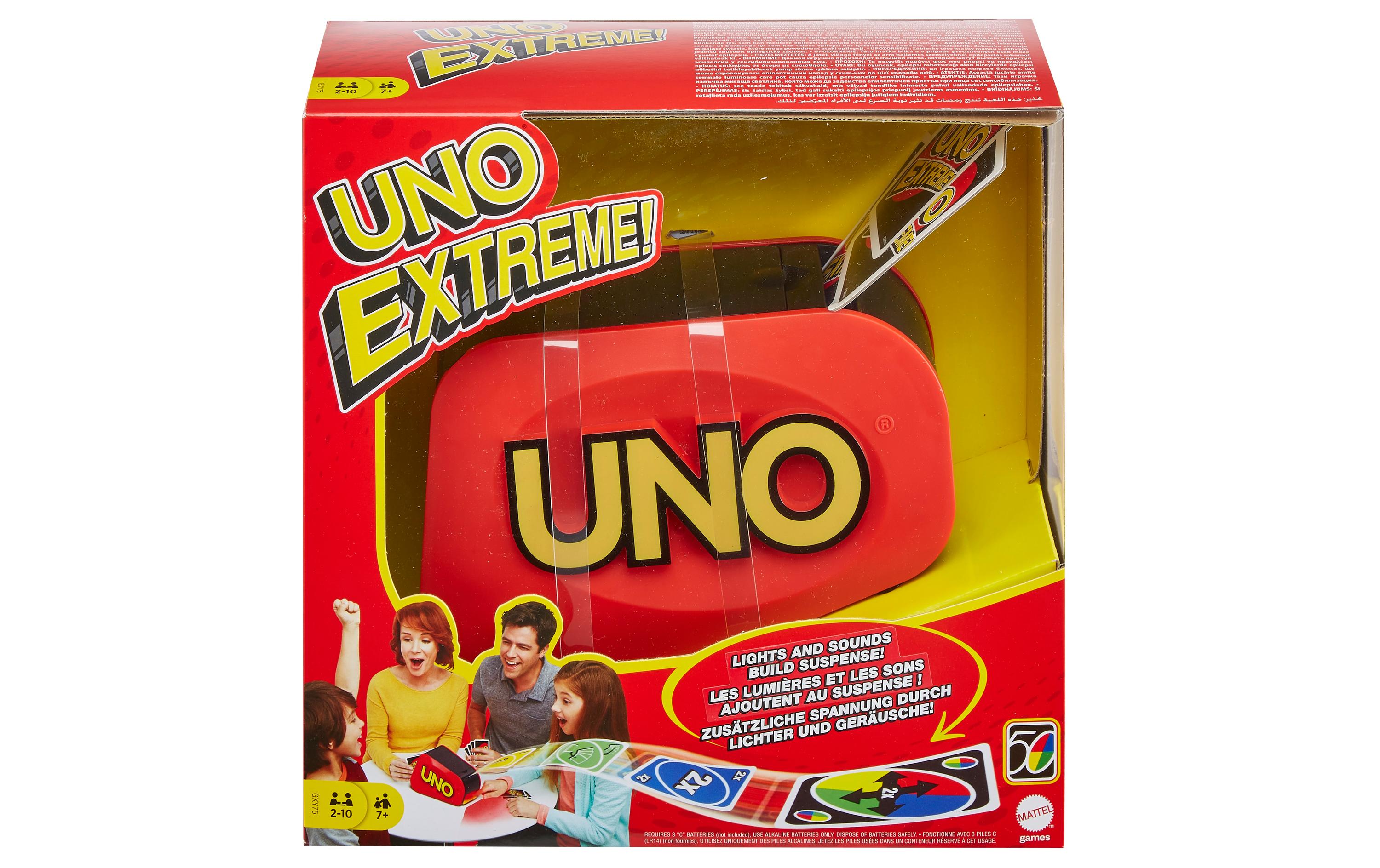 Mattel Spiele Kartenspiel UNO Extreme Mattel Spiele Kartenspiel UNO Extreme