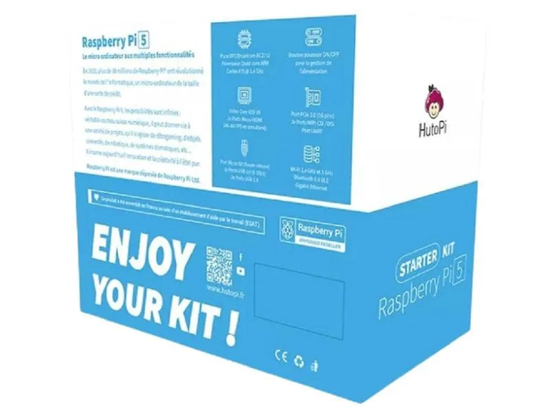 HutoPi Starter Kit Raspberry Pi 5 2 GB HutoPi Starter Kit Raspberry Pi 5 2 GB