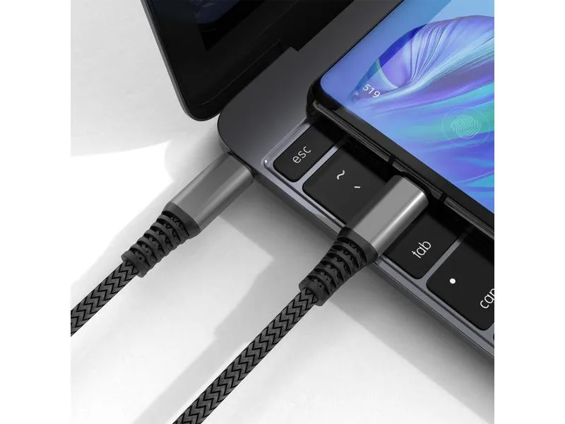 4smarts USB 2.0-Kabel Daten- und Ladekabel USB C - USB C 3 m