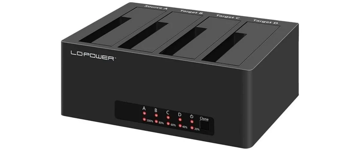 LC-Power Dockingsstation SSD LC-DOCK-U3-4B-V2
