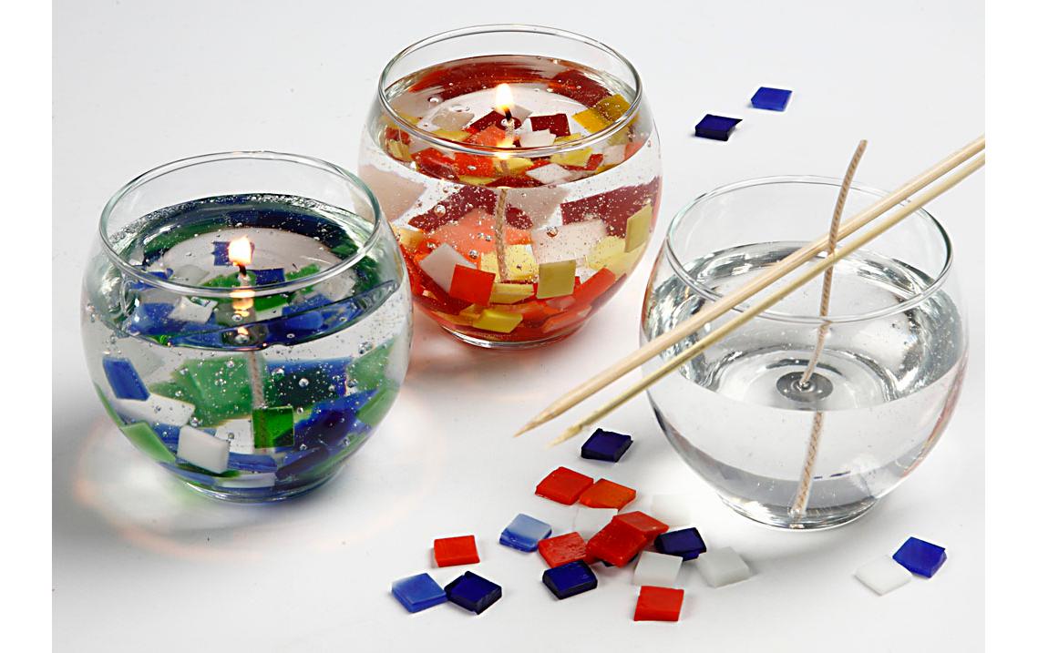 Creativ Company Kerzengefäss 12 Stück